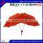 bright colored full body couple use umbrella own logo designed twin umbrella