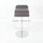 Lem Piston Height Adjustable Swivel Bar Stool With Metal Base