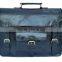 Formal black pure goat leather bags Handcrafted office bags for men