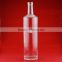 Hot sale 1000ml empty glass liquor bottles super flint bottle packing beverage cylindrical alcohol bottle