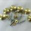 HJ-304 half round copper mirror nail drawbench mirror nail with high quality