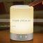 Woofer speaker with bluetooth wireless bluetooth speaker with colorful LED light smart music light