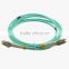 fiber optic lc connector om3 10G patch cord,lc singlemode duplex fiber optic cable patch cord for network solution