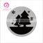 New Design Stainless steel of the christmas in Locket Plate