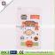 high quality colorful decorate 3d wall sticker card