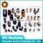 CNC Aluminum Components Brake Pedal Bushing with Black Anodize