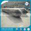 Marine salvage rubber pontoon for ship launching / lifting