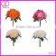 Romantic pink artificial flower peony bouquet for wedding