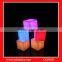 wedding decoration led cube shape light