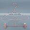 High quality aluminium top hanger, light coat hanger , aluminium coat hagner, cooper finishing clothes hanger