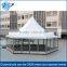 Professional Outdoor aluminum frame PVC fabric Pagoda taper tent