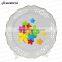 2016beautiful decoration sublimation round shape engraving plate, hot sale sublimation plate