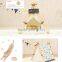 Foldable Indoor Wooden House For Pet Dog Cat Tent