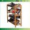 4-Tier Bamboo Wooden Shoe Rack,Bamboo Folding Shoe Rack, Entryway Shoe Shelf Storage Organizer