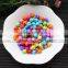 Bulk China Acrylic Round Letter Alphabet Spacer Beads Loose Smile Face Ball Beads For Jewelry