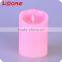 LIDORE remote control floating led flameless moving wick New led candle