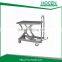 Foot-operated hydraulic pump for hydraulic lifting table