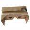 Original Brown Kraft Paper Cardboard 3D Glasses VR Google Cardboard 2.0