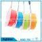 Novelty Food Grade Folding Rubber Silicone Drinking Cups Outdoor Portable Folding Silicone Drinking Coffee Cup