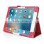 smart cover hand strap pu case for ipad