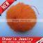 8cm Size Rabbit Fur Ball Garment Accessory Fur Pom Poms Rabbit Fur Pompons