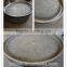 Flat steel dish head for water tank, large flat forged dish head