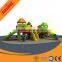 CE approved small size plastic backyard playground for kids