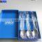 epoxy logo promotional gift stainless steel tea spoons