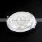 58mm two side setting size metal vintage silver round blank compact double side pocket mirror bezels tray with 2 cabochon 1