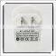 5V DC 1000mAh Universal Cambered Charger Adapter with USB Interface White (US Standard)