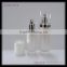 skin care cream use and screen printing surface handling gold plastic lotion pump cosmetic bottle 30ml 50ml 120ml