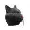 2016 Hot sales latex Cute face Party black cat mask