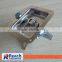 Flush Mount Polished Stainless Steel Key-locking Truck or Trailer Recessed T Paddle Handle Lock