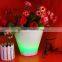 Garden decorative flower pot, wire flower pot holder, led garden lights