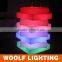 Brightsome Nightclub and Party Used Decorative Luminous LED Square Bar Table