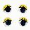 Wiggly Plastic Eyes with Eyelash