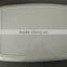 Rectangular Fast Food Tray Plastic Plate Food Grade