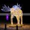 Festival decorative lighting christmas led ice eagle sculpture animals lights