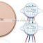 Round Battery free self-powered wireless control single wall switch