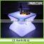 led plastic coffee tables/Modern tea table outdoor led coffee table for living room