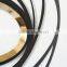304 Polishing Electroplating Gold Stainless Steel Mirror Frame with Convex mirror Manufacturer Decorative Wall Mirror Wholesale