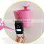 Vacuum suction cup bathroom and kitchen plastic shelf/holder/storage bucket