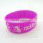 Inkfilled Adult Size 1 Inch Silicone Wristbands