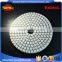 3" 100# diamond polishing pads hook and loop flexible marble granite concrete stone wet dry grinding floor disc