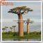 Locating at scenic spot, Certificate with SGS ISO, outdoor decorative artificial baobab tree
