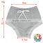 Chalaza Design Diaper Cover Plain Grey Baby Bloomers One Size Bloomers For Kids