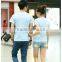 2016 Wholesale promotional t shirt promotional gift couple t-shirt