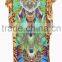 DIGITAL print crepe Crystal full length long kaftan CAFTAN tunic poncho blouse KURTA