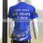 100% polyester mesh womens running short sleeve shirt with OEM brands