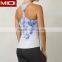High demand printed wholesale tank top with low MOQ women fitness tank top for gym wear fitness clothes
